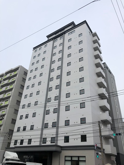 福岡市博多区　山王1丁目ホテル　2020年竣工 (2)